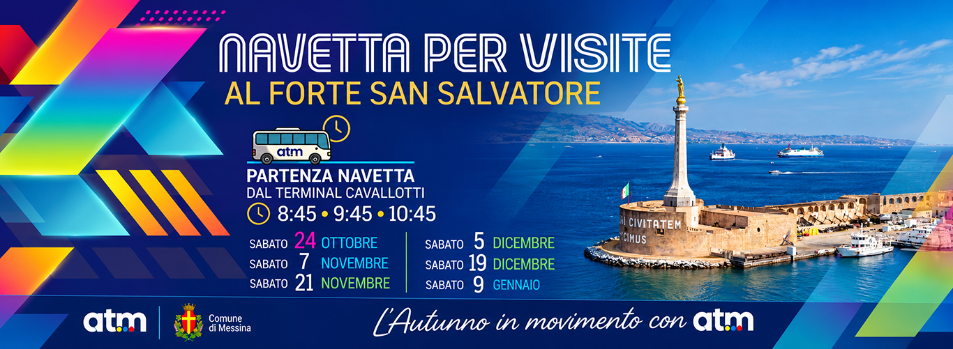 Navetta per visite al Forte San Salvatore